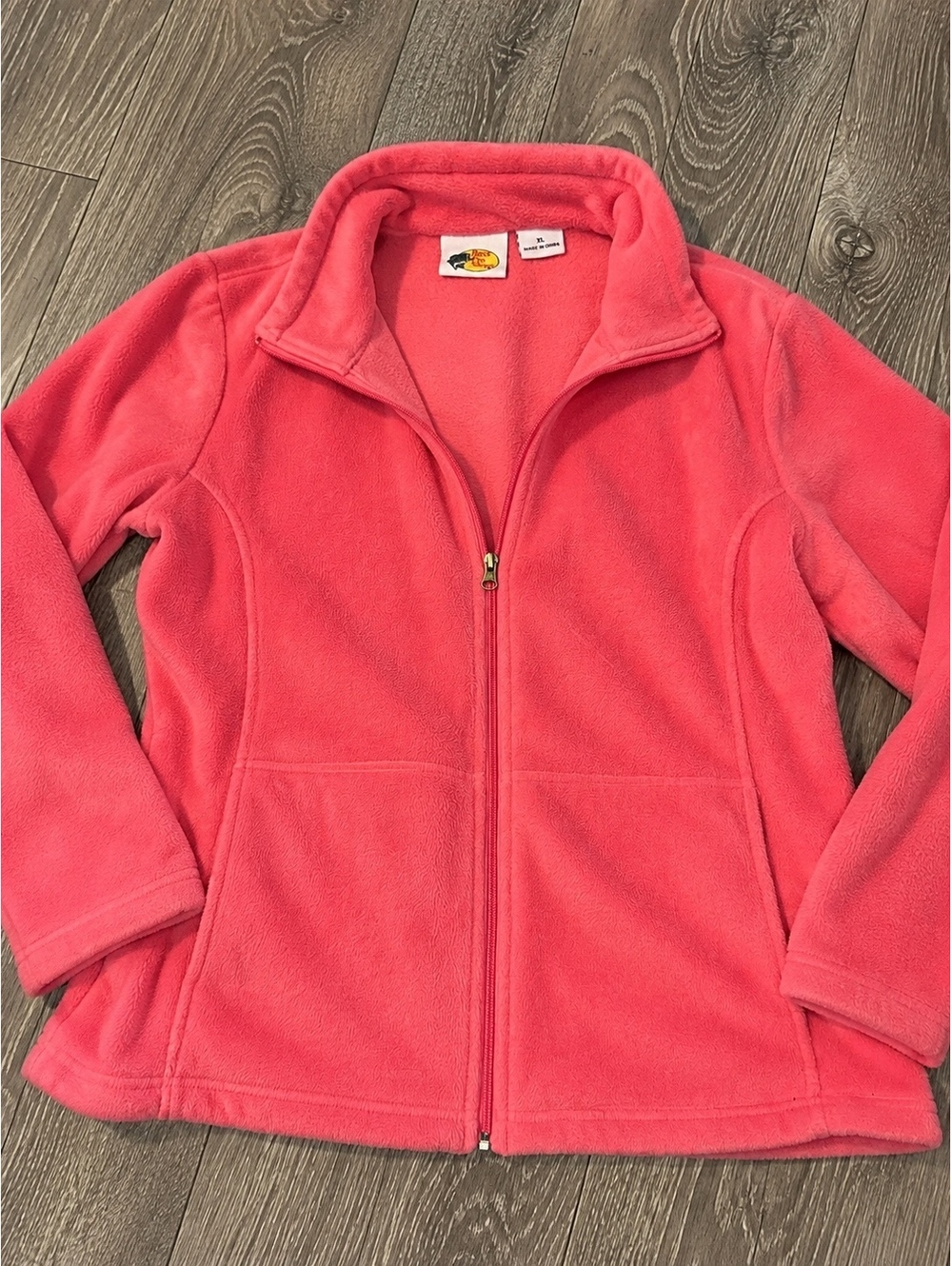 Bass Pro Shops Coral Pink Fleece Jacket XL
